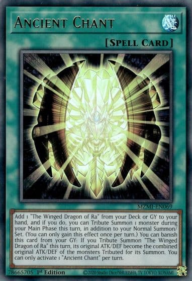Ancient Chant Maze of Millennia Yu-Gi-Oh! card