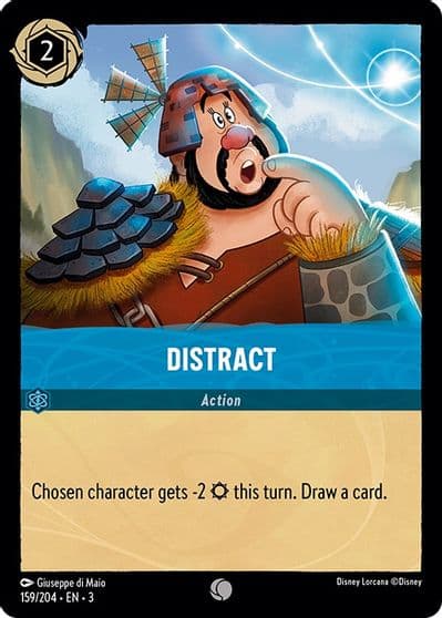 Distract Into the Inklands Lorcana card