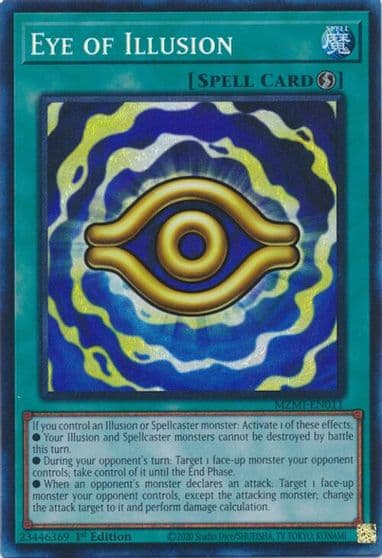 Eye of Illusion CR Maze of Millennia Yu-Gi-Oh! card