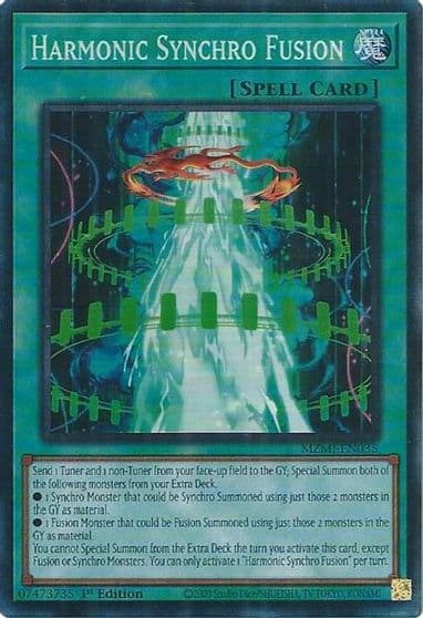 Harmonic Synchro Fusion CR Maze of Millennia Yu-Gi-Oh! card