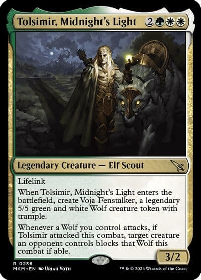 Tolsimir Midnights Light Murders at Karlov Manor Magic card