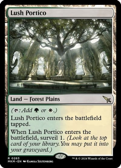 Lush Portico Murders at Karlov Manor Magic card