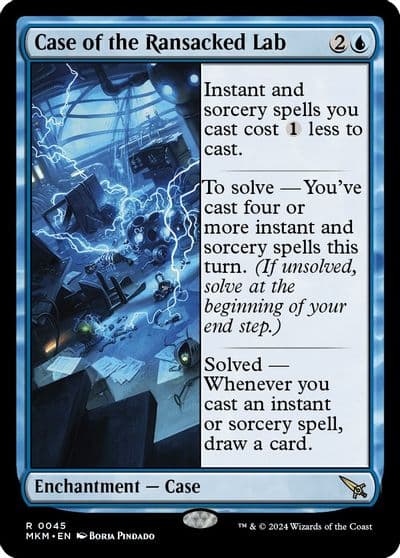 Case of the Ransacked Lab Murders at Karlov Manor Magic card