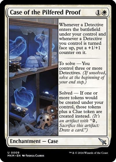 Case of the Pilfered Proof Murders at Karlov Manor Magic card
