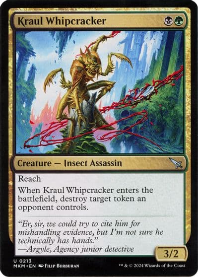 Kraul Whipcracker a Murders at Karlov Manor Magic card