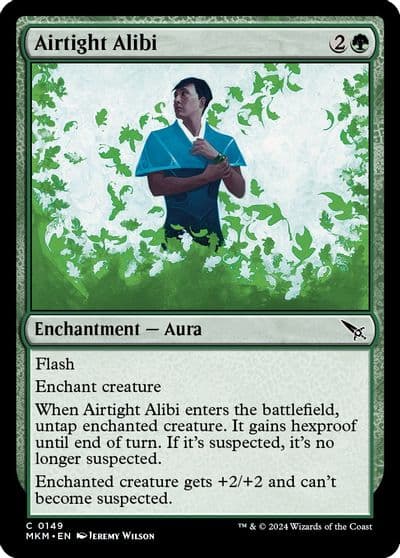 Airtight Alibi Murders at Karlov Manor Magic card