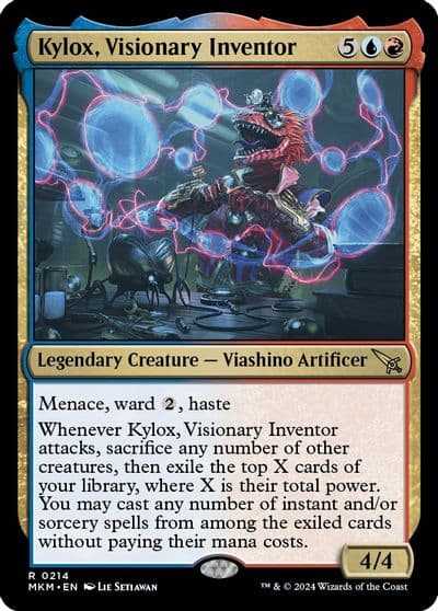 Kylox Visionary Inventor Murders at Karlov Manor Magic card