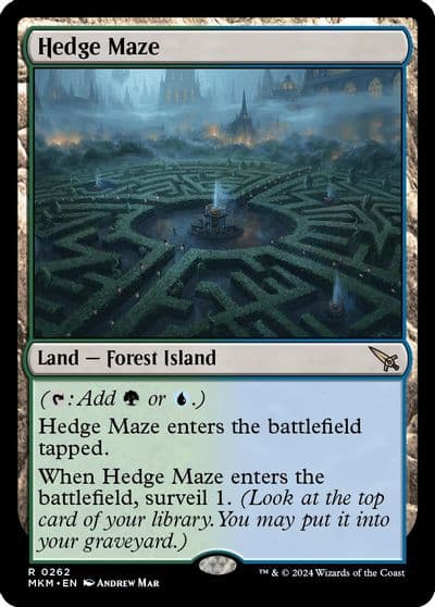 Hedge Maze Murders at Karlov Manor Magic card