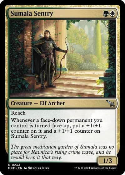 Sumala Sentry Murders at Karlov Manor Magic card