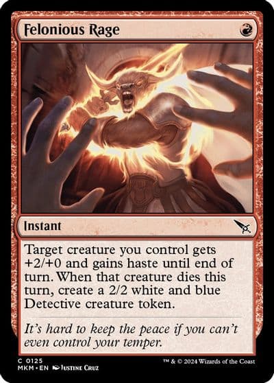 Felonious Rage Murders at Karlov Manor Magic card