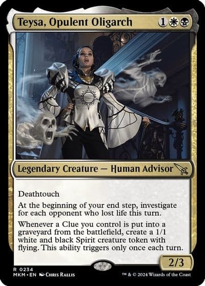 Teysa Opulent Oligarch Murders at Karlov Manor Magic card