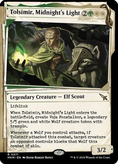 Tolsimir Midnights Light Showcase Murders at Karlov Manor Magic card