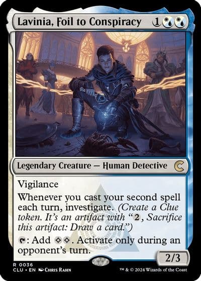 Lavinia Foil to Conspiracy Ravnica: Clue Edition Magic card