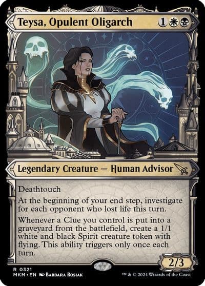 Teysa Opulent Oligarch Showcase 0321 Murders at Karlov Manor Magic card