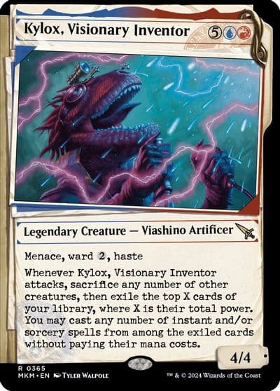 Kylox Visionary Inventor Showcase Murders at Karlov Manor Magic card