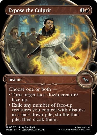 Expose the Culprit Showcase Murders at Karlov Manor Magic card