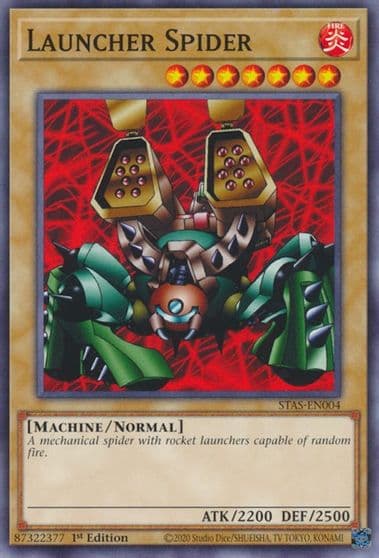 Launcher Spider 2-Player Starter Set Yu-Gi-Oh! card