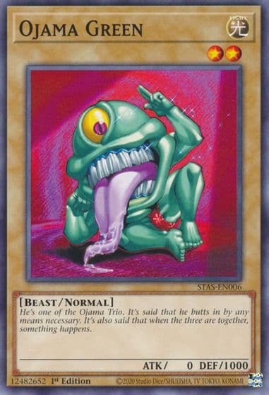 Ojama Green 2-Player Starter Set Yu-Gi-Oh! card