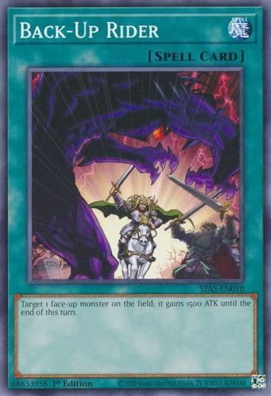 Back Up Rider 2-Player Starter Set Yu-Gi-Oh! card