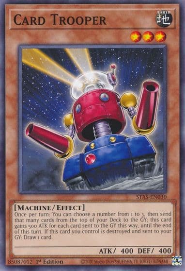 Card Trooper 2-Player Starter Set Yu-Gi-Oh! card