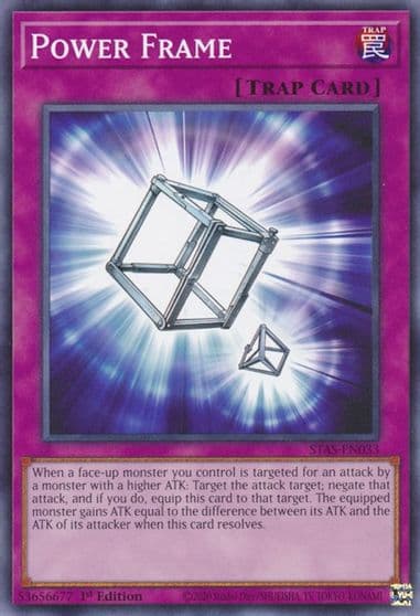 Power Frame 2-Player Starter Set Yu-Gi-Oh! card