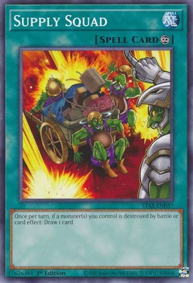 Supply Squad 2-Player Starter Set Yu-Gi-Oh! card