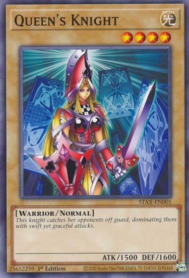 Queens Knight 2-Player Starter Set Yu-Gi-Oh! card