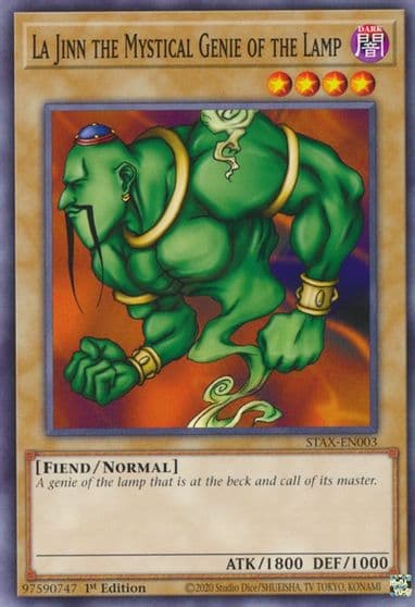 La Jinn the Mystical Genie of the Lamp 2-Player Starter Set Yu-Gi-Oh! card