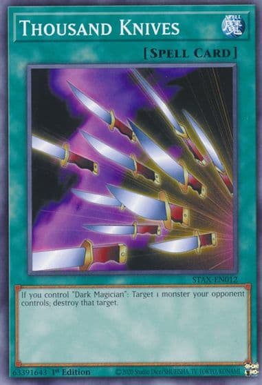 Thousand Knives 2-Player Starter Set Yu-Gi-Oh! card