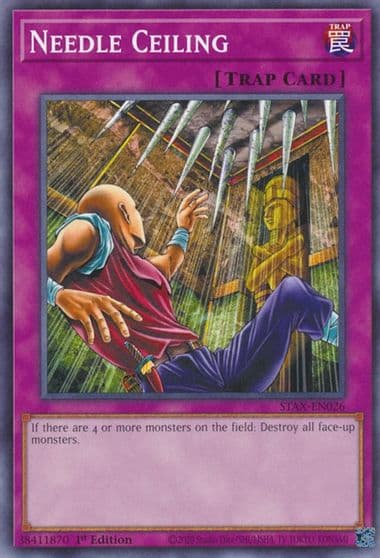 Needle Ceiling 2-Player Starter Set Yu-Gi-Oh! card