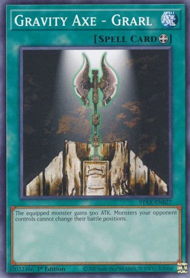 Gravity Axe Grarl 2-Player Starter Set Yu-Gi-Oh! card