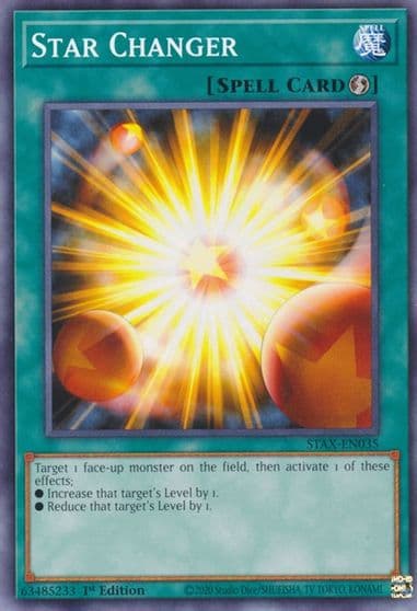 Star Changer 2-Player Starter Set Yu-Gi-Oh! card