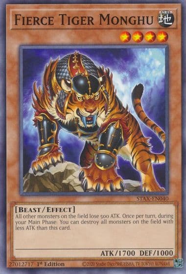 Fierce Tiger Monghu 2-Player Starter Set Yu-Gi-Oh! card