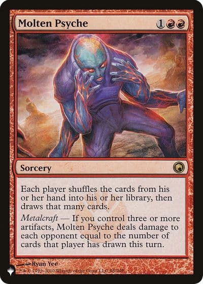 Molten Psyche The List Reprints Magic card