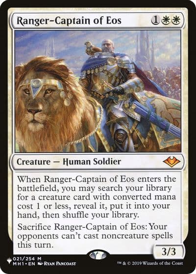 Ranger Captain of Eos The List Reprints Magic card