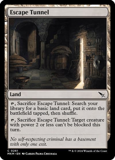 Escape Tunnel Murders at Karlov Manor Magic card