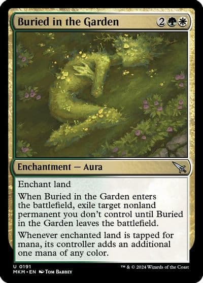 Buried in the Garden Murders at Karlov Manor Magic card