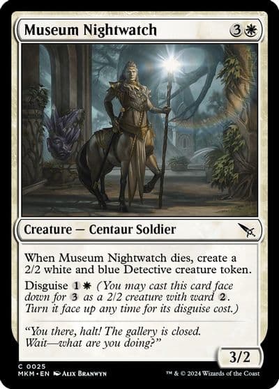 Museum Nightwatch Murders at Karlov Manor Magic card