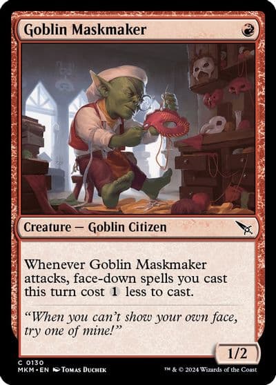 Goblin Maskmaker Murders at Karlov Manor Magic card