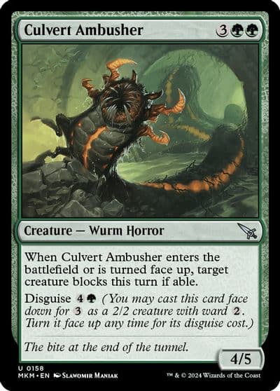 Culvert Ambusher Murders at Karlov Manor Magic card