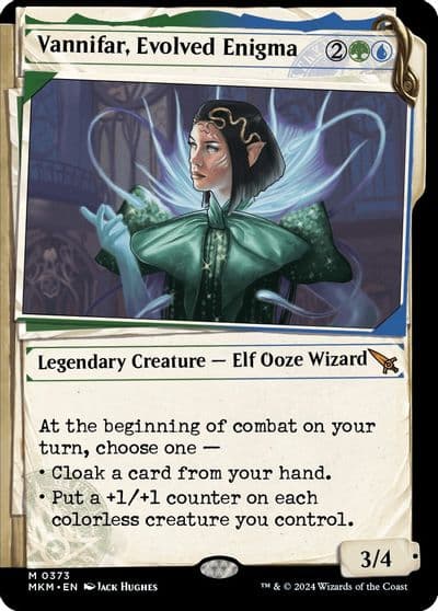 Vannifar Evolved Enigma Showcase 0373 Murders at Karlov Manor Magic card