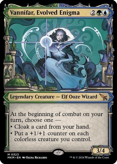 Vannifar Evolved Enigma Showcase 0323 Murders at Karlov Manor Magic card