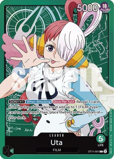 Uta 001 Starter Deck 11: Uta One Piece card