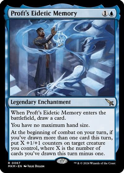Profts Eidetic Memory Murders at Karlov Manor Magic card