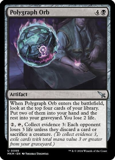 Polygraph Orb Murders at Karlov Manor Magic card