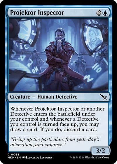 Projektor Inspector Murders at Karlov Manor Magic card