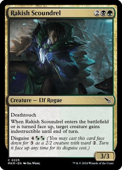 Rakish Scoundrel Murders at Karlov Manor Magic card