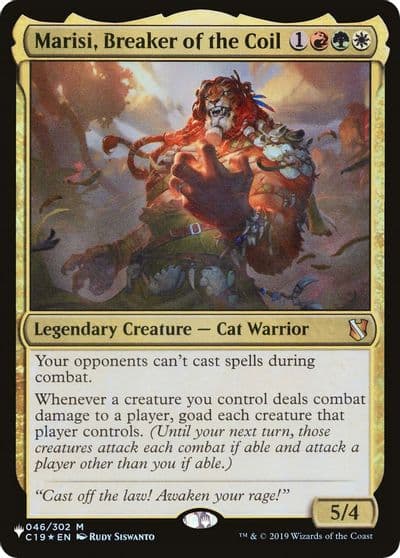 Marisi Breaker of the Coil The List Reprints Magic card