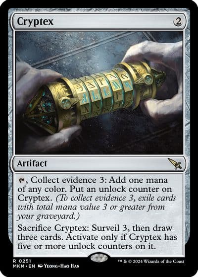 Cryptex Murders at Karlov Manor Magic card