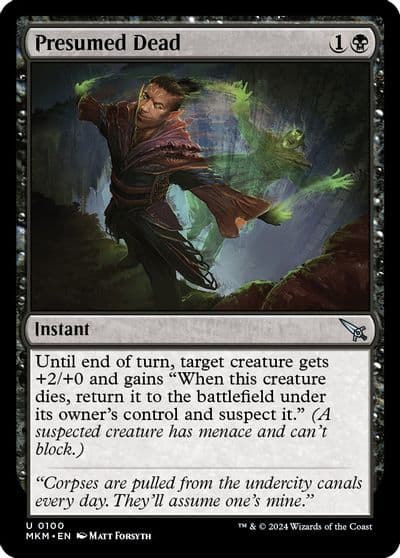 Presumed Dead Murders at Karlov Manor Magic card